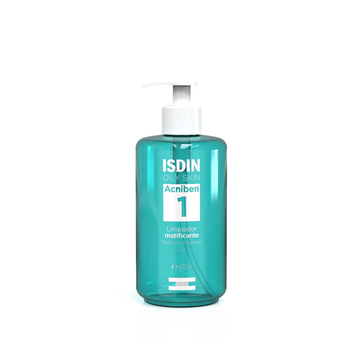 Isdin Acniben Gel de Limpeza Matificante Rosto e Corpo 400ml